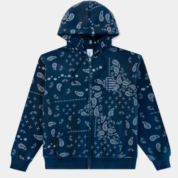 Eric Emanuel EE® Paisley Zip-Up Hoodie