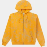 Eric Emanuel EE® Paisley Zip-Up Hoodie Yellow