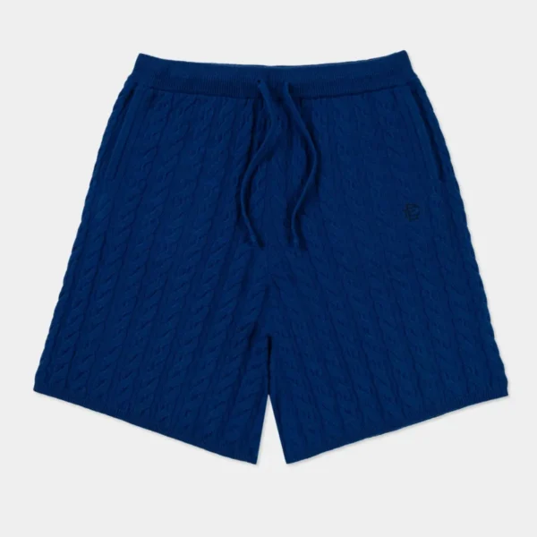 Eric Emanuel EE® Cable Knit Short Blue