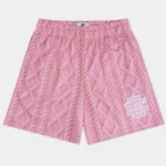 Pink Cable Knit Pattern W Pink EE®