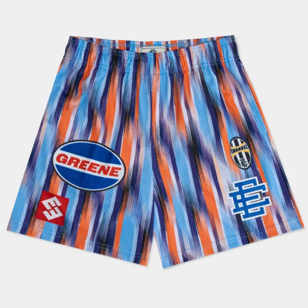 Orange Vertical Pattern W Blue EE®