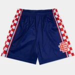 White Checkerboard Pattern W Red EE®