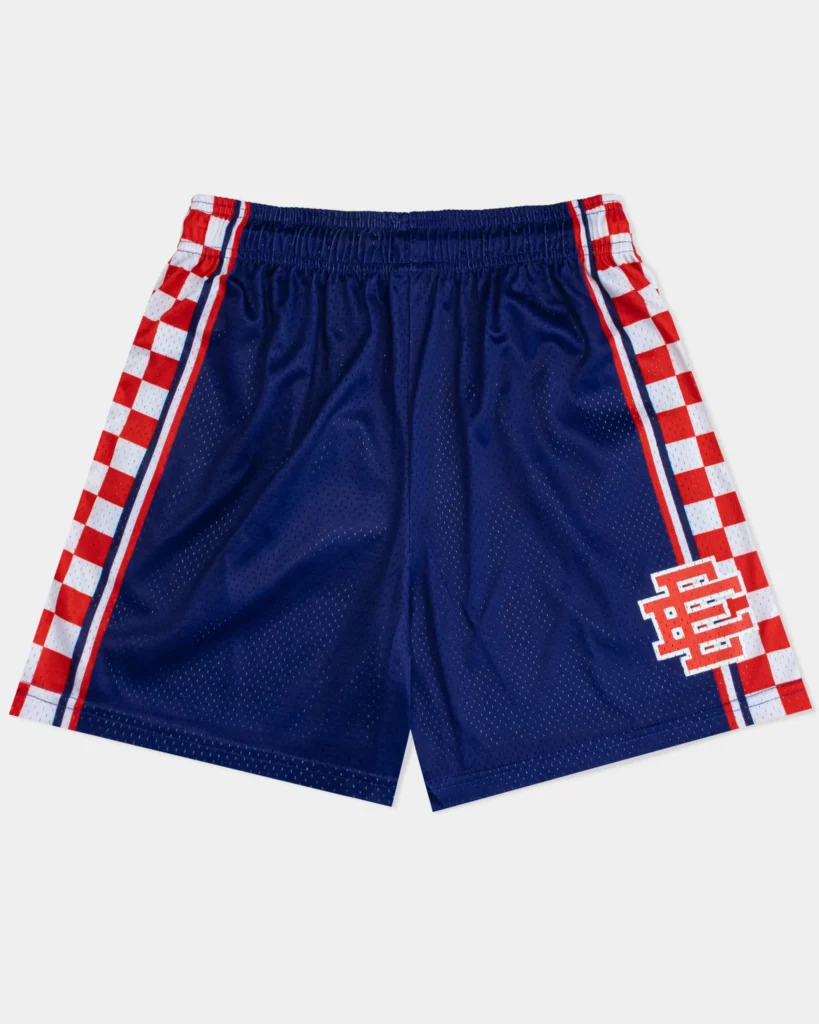 White Checkerboard Pattern W Red EE®