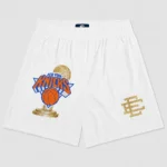 Eric Emanuel New York Knicks White Shorts PREORDER
