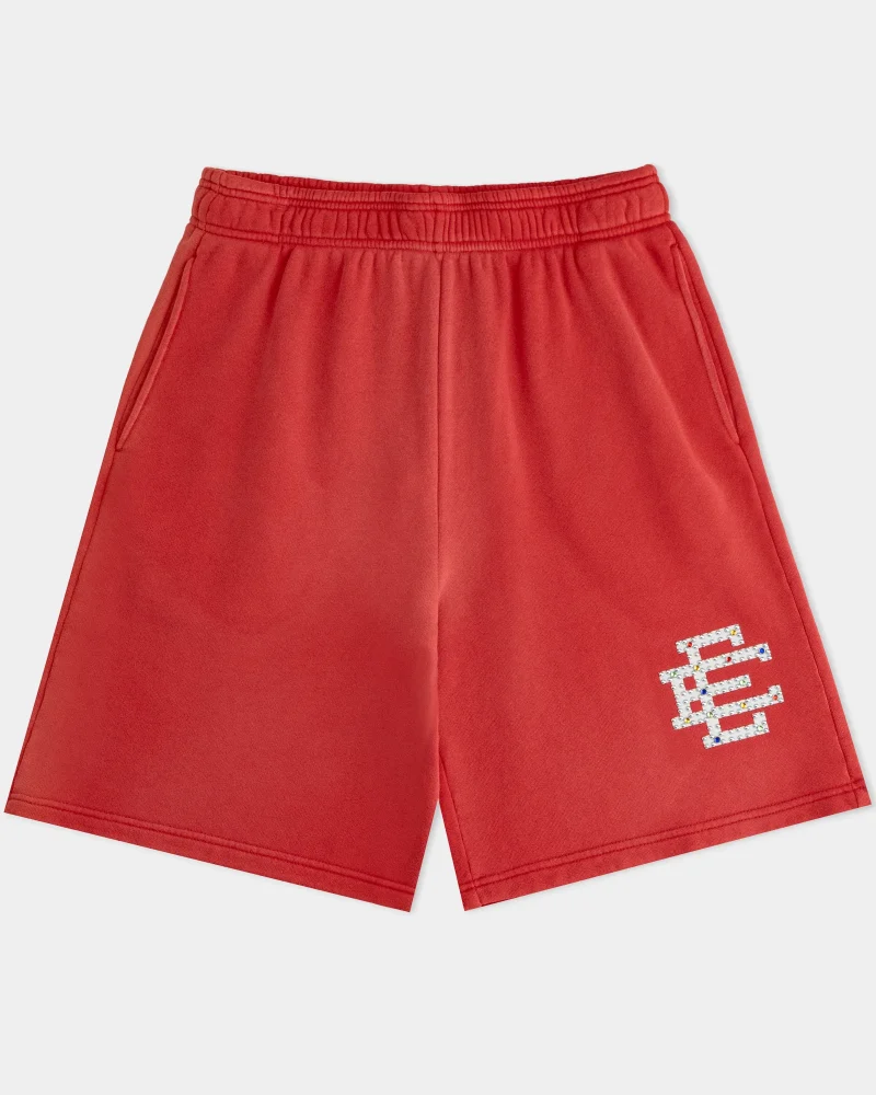 download-6-800x1000 EE® Rhinestone Sweatshort Red