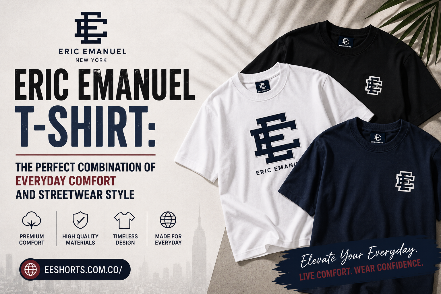 Eric Emanuel T-Shirt: The Perfect Combination of Everyday Comfort and Streetwear Style