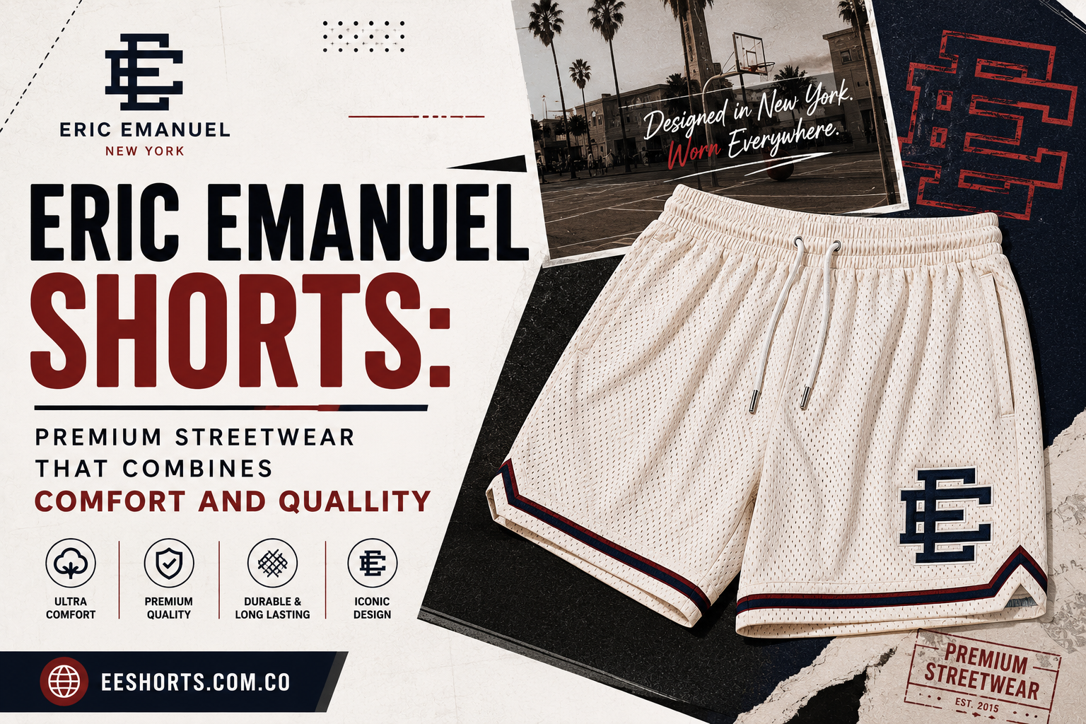 Eric Emanuel Shorts: Premium Streetwear That Combines Comfort And Quality