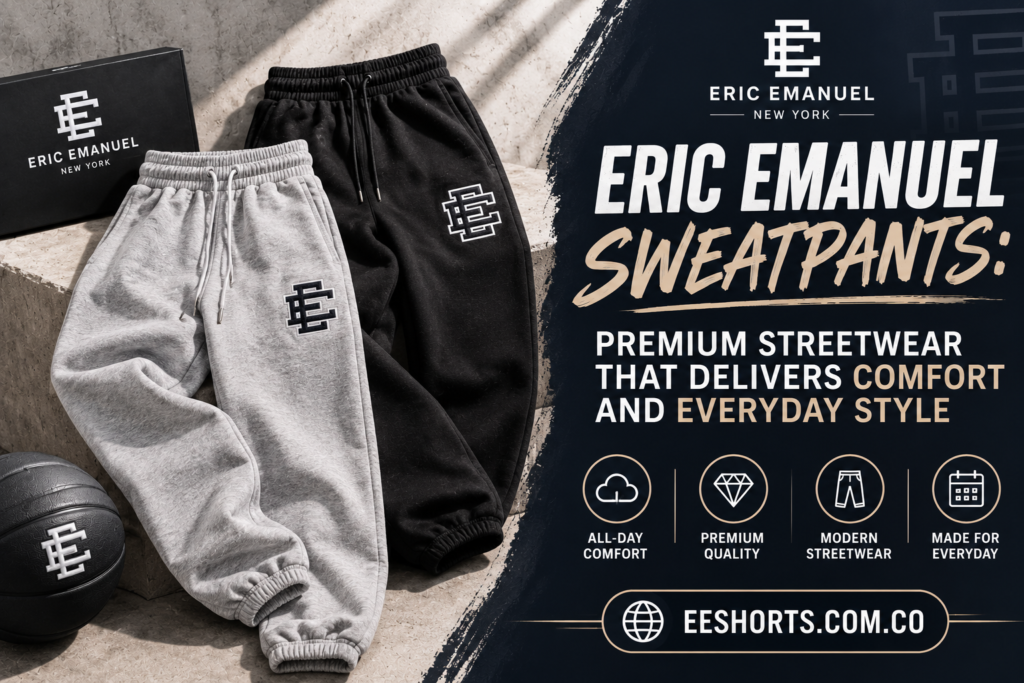 Eric Emanuel Sweatpants: Premium Streetwear That Delivers Comfort and Everyday Style