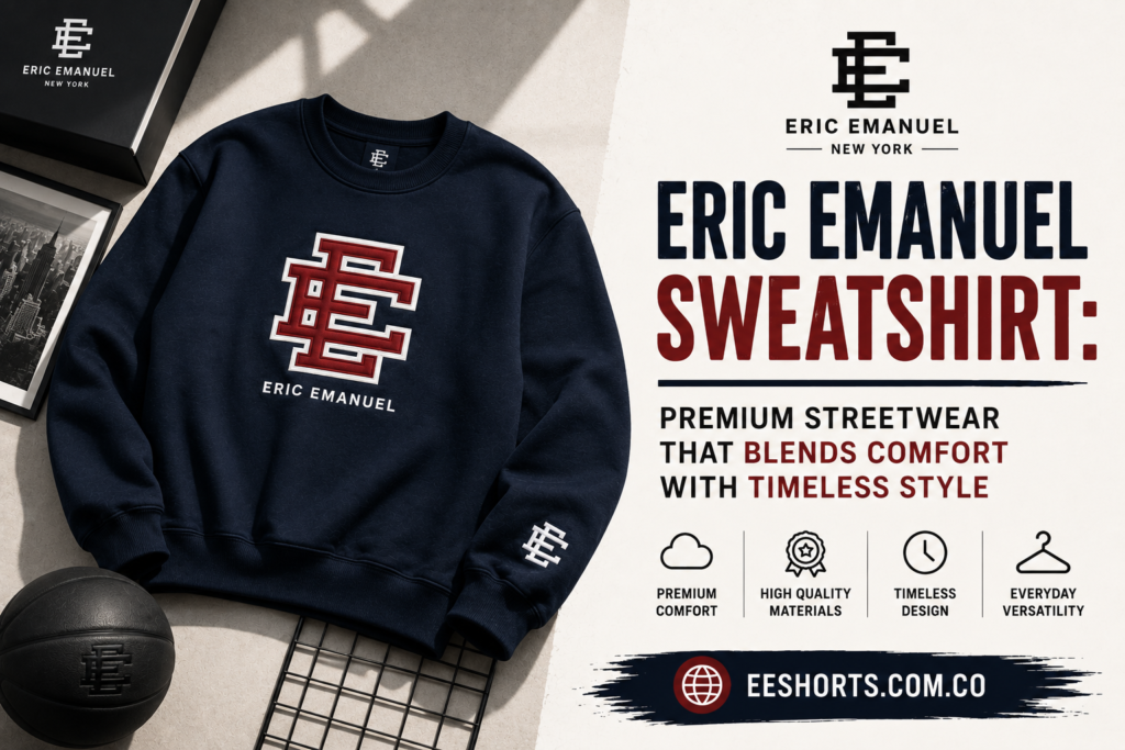 Eric Emanuel Sweatshirt: Premium Streetwear That Blends Comfort with Timeless Style