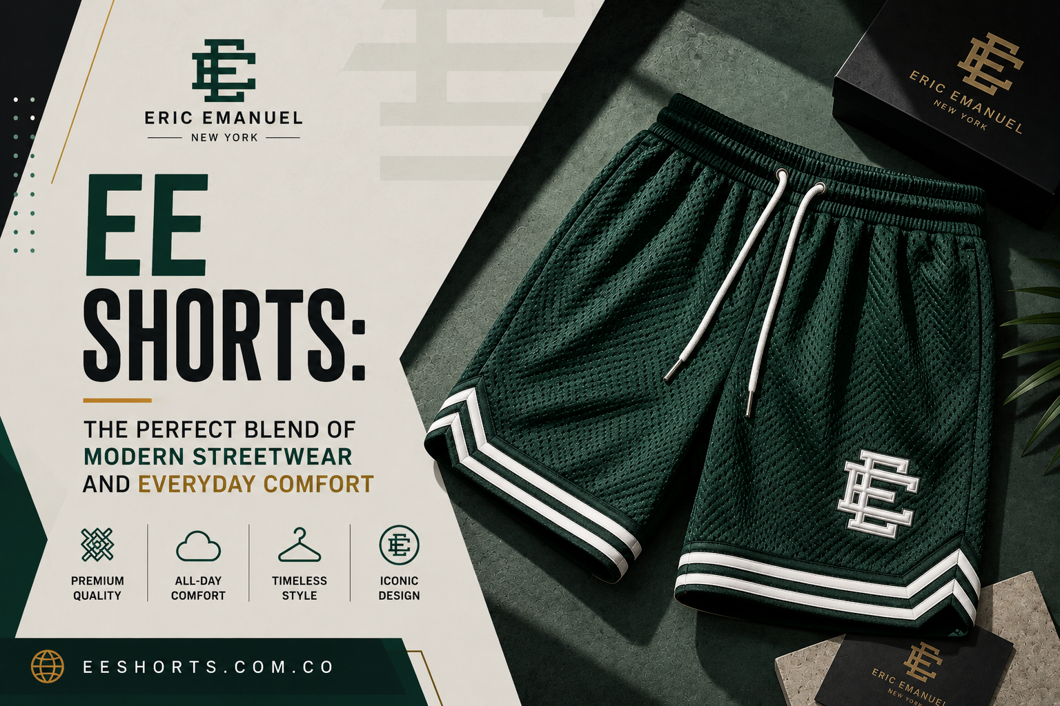 EE Shorts: The Perfect Blend of Modern Streetwear and Everyday Comfort