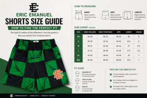 Eric Emanuel Shorts Size Guide: How to Find the Perfect Fit